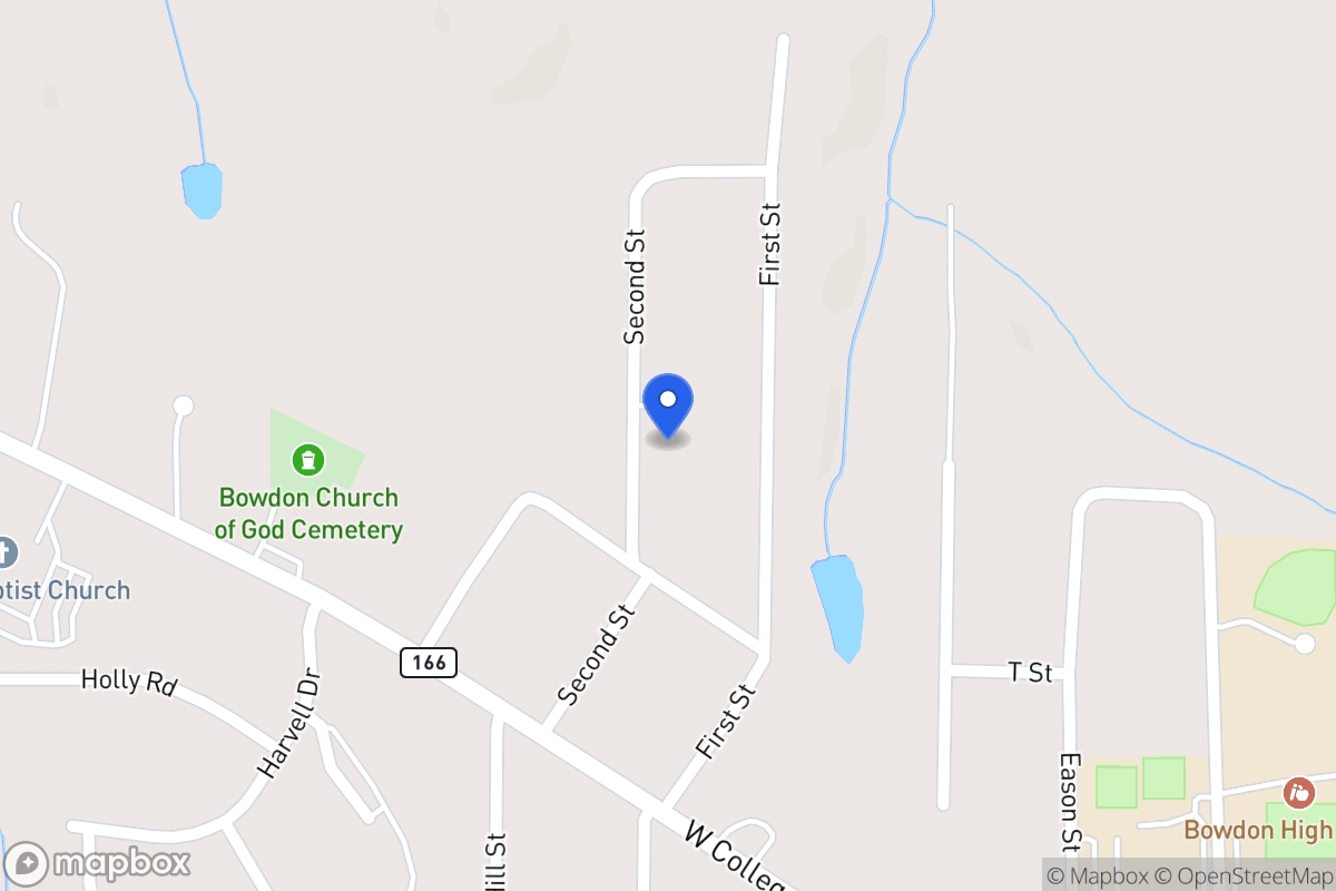 Map of 210 Second St