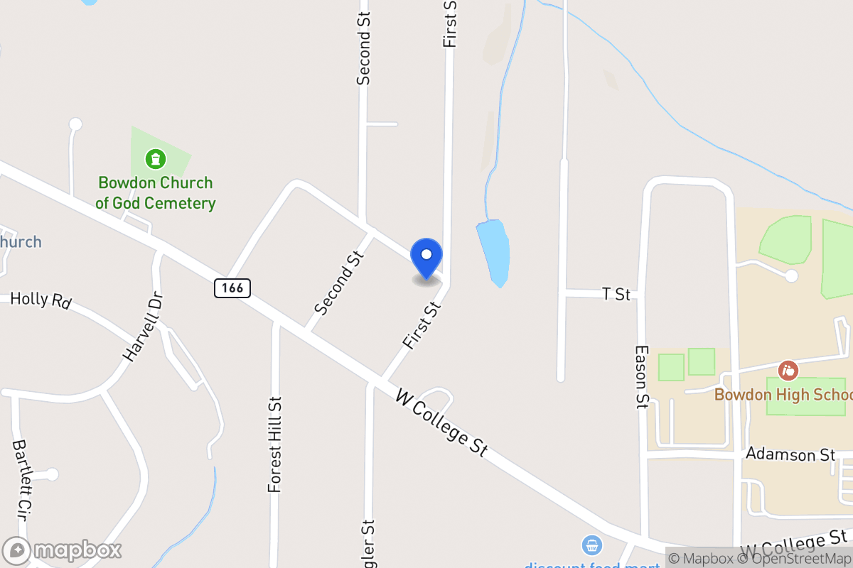 Map of 801 Harris Ave
