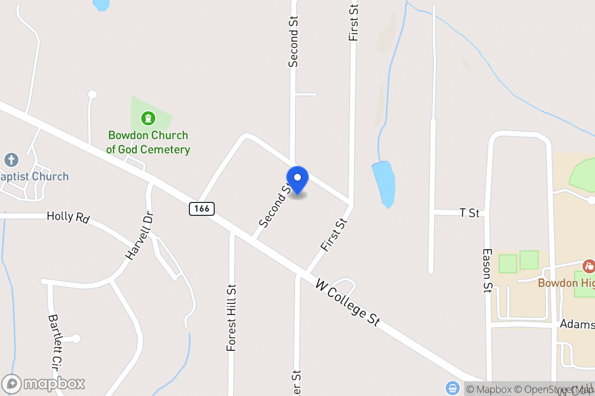 Map of 118 Second St