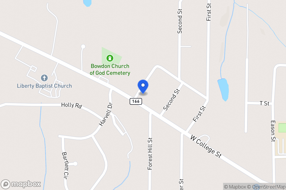 Map of 918 W College St