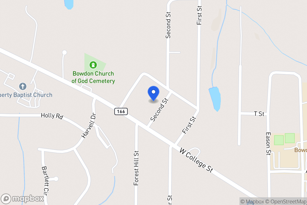 Map of 113 Second St