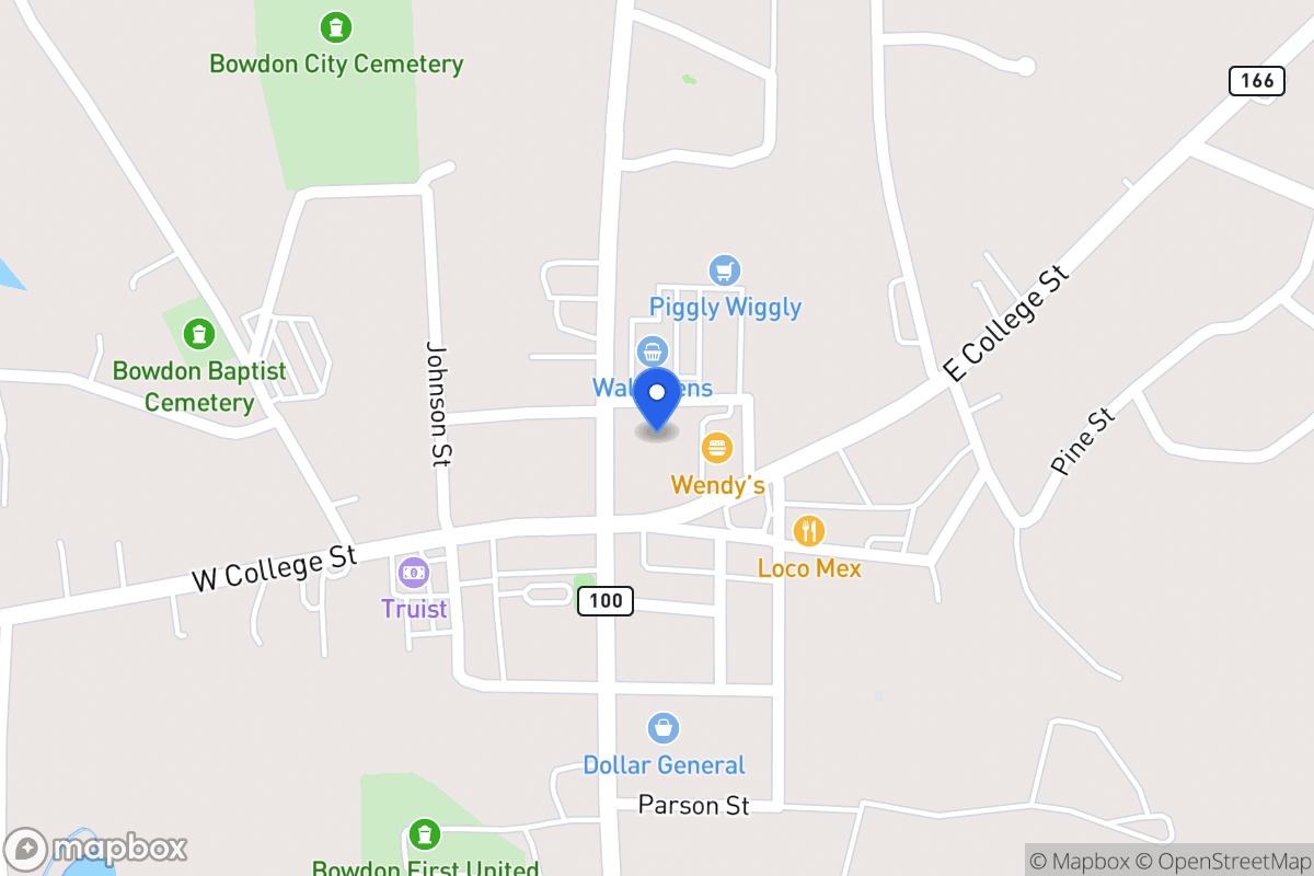 Map of 120 N Carroll St