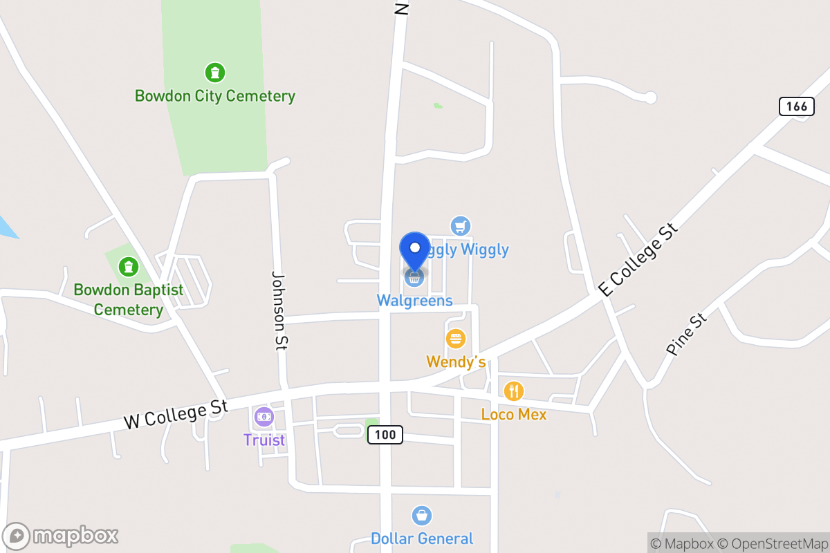 Map of 128 Lovvorn Ave
