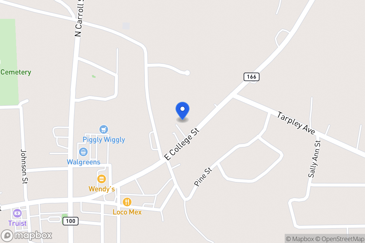 Map of 317 E College St