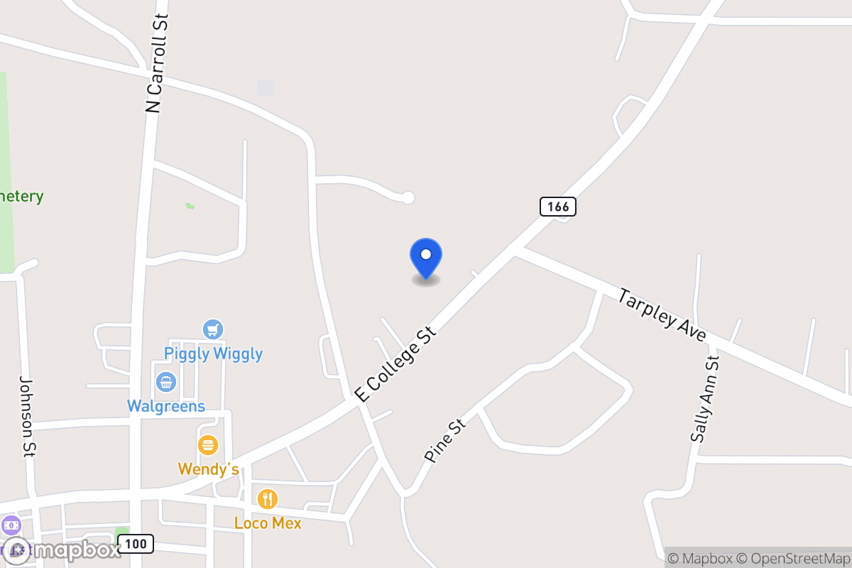 Map of 325 E College St