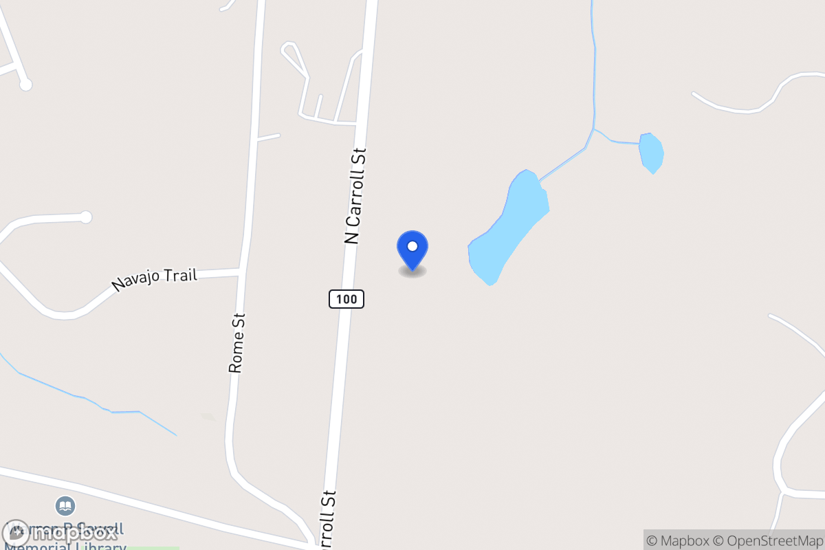 Map of 254 N Carroll St