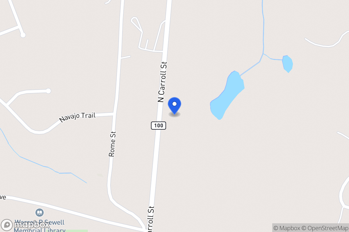 Map of 250 N Carroll St