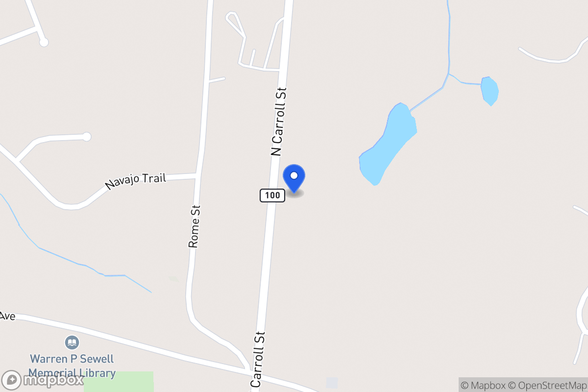 Map of 244 N Carroll St