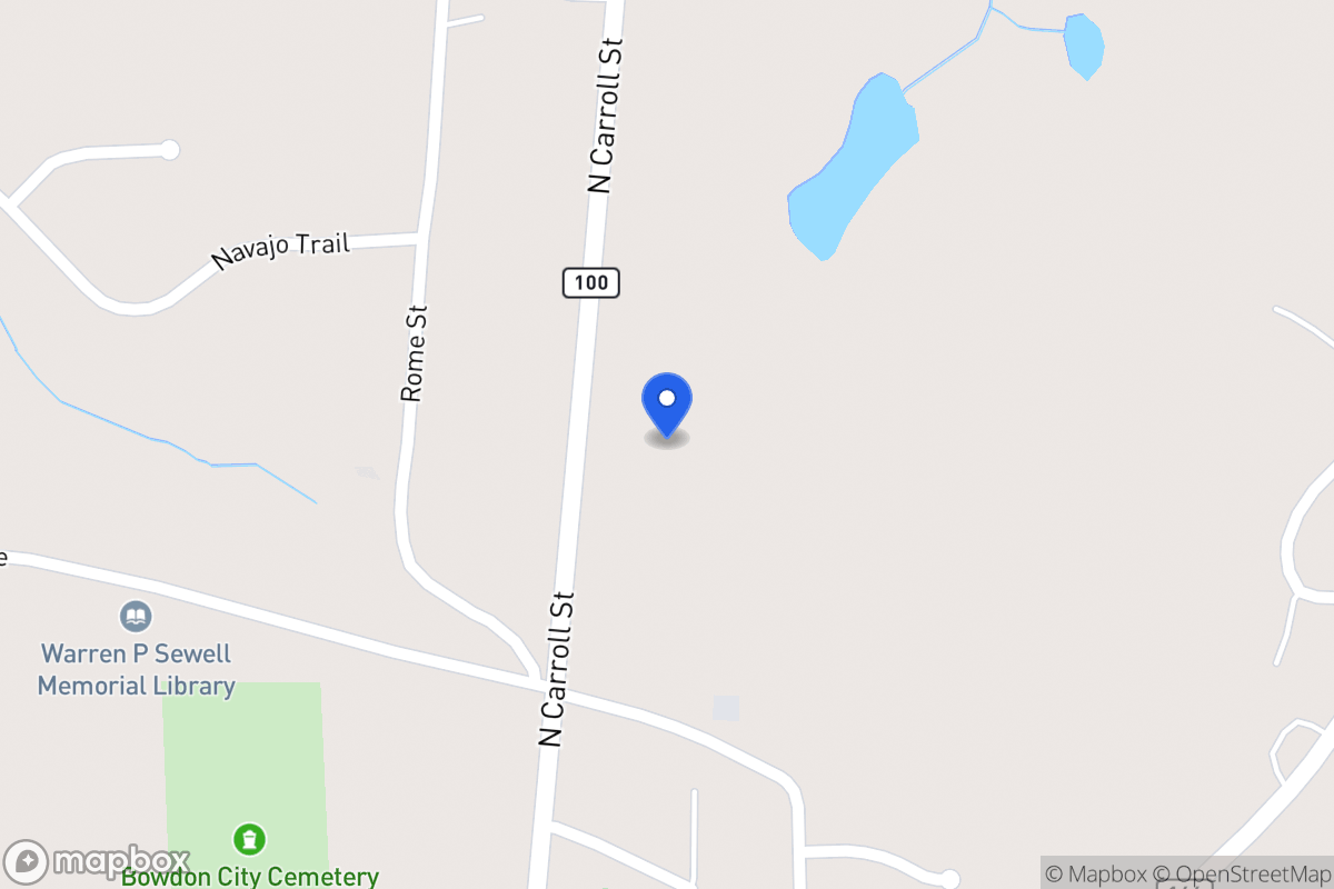 Map of 226 N Carroll St