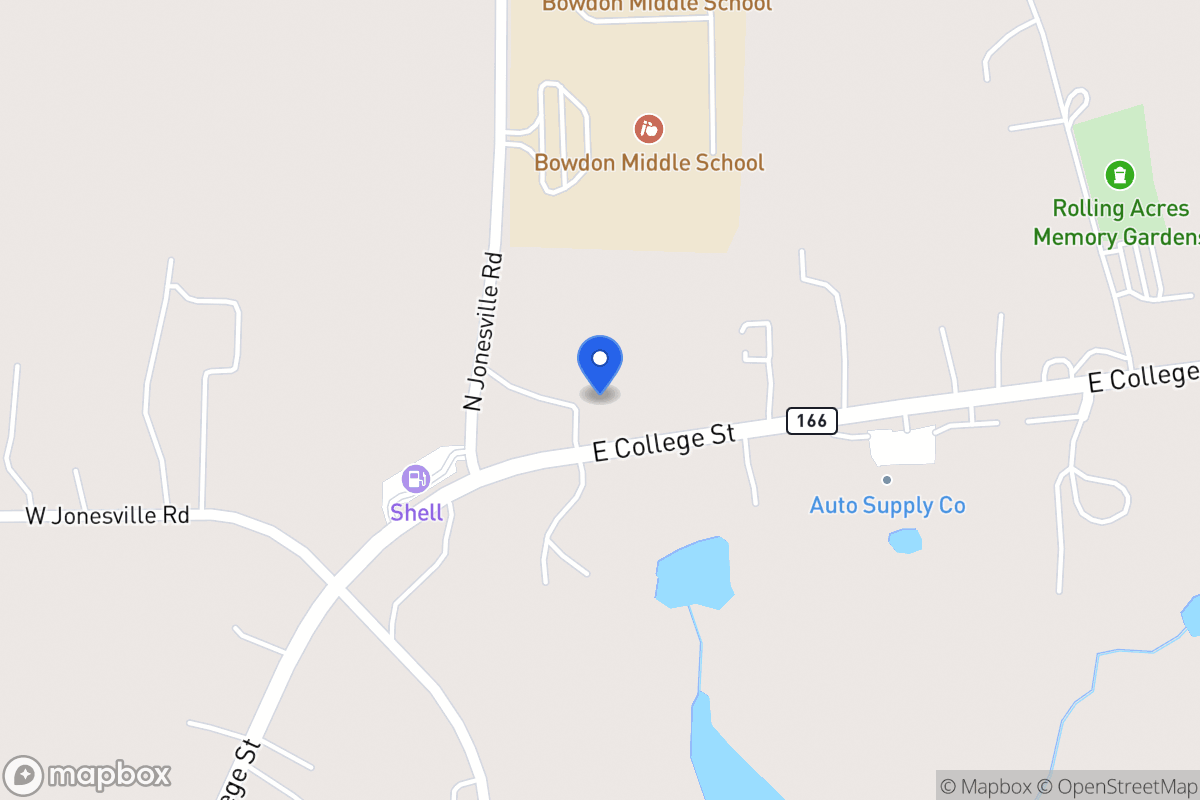 Map of 1240 E 166 Hwy