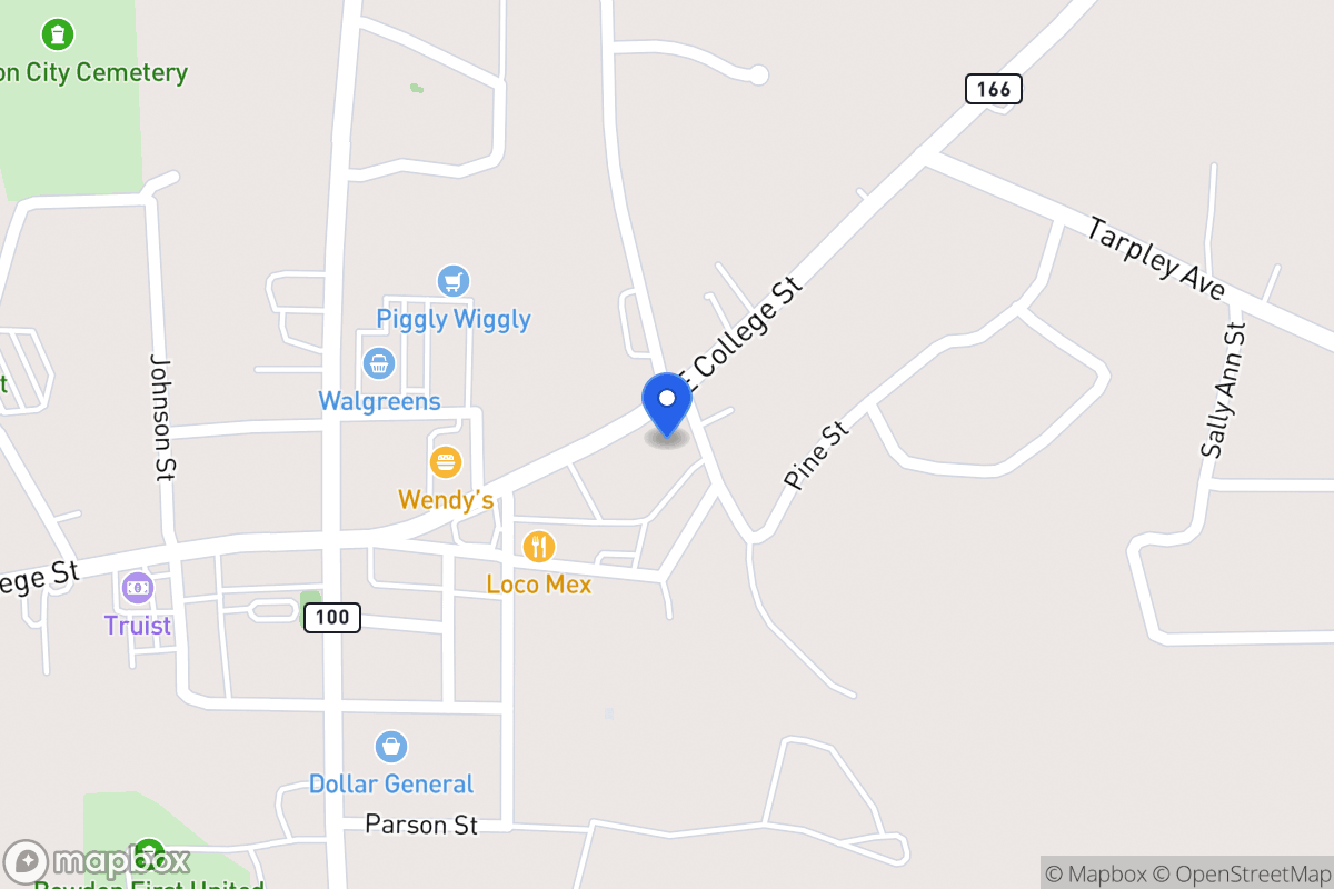 Map of 218 E College St
