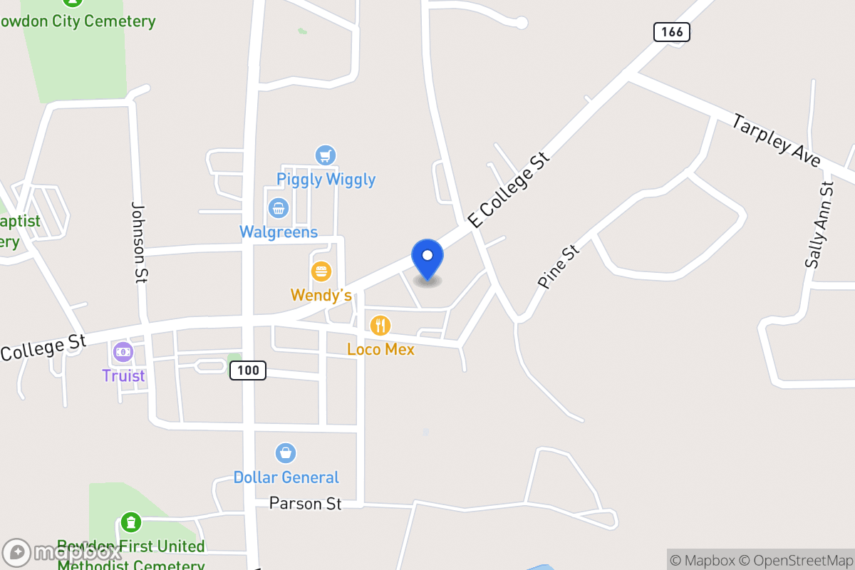 Map of 210 E College St