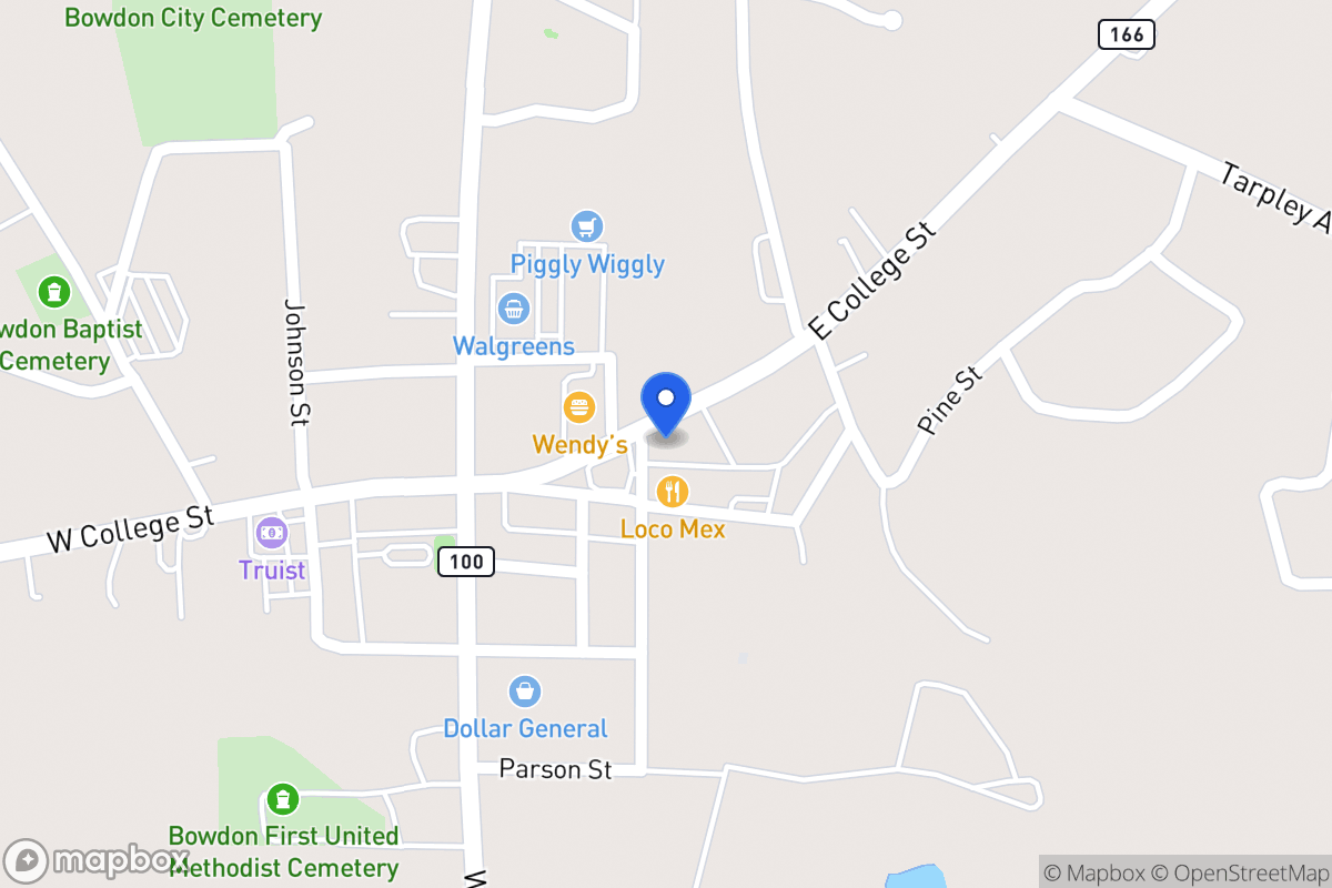 Map of 202 E College St