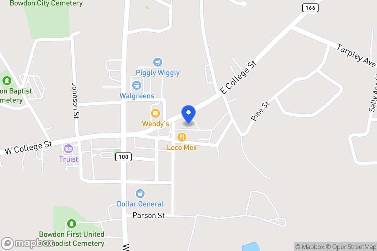 Map of 208 E College St
