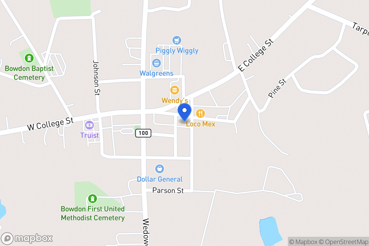Map of 136 City Hall Ave