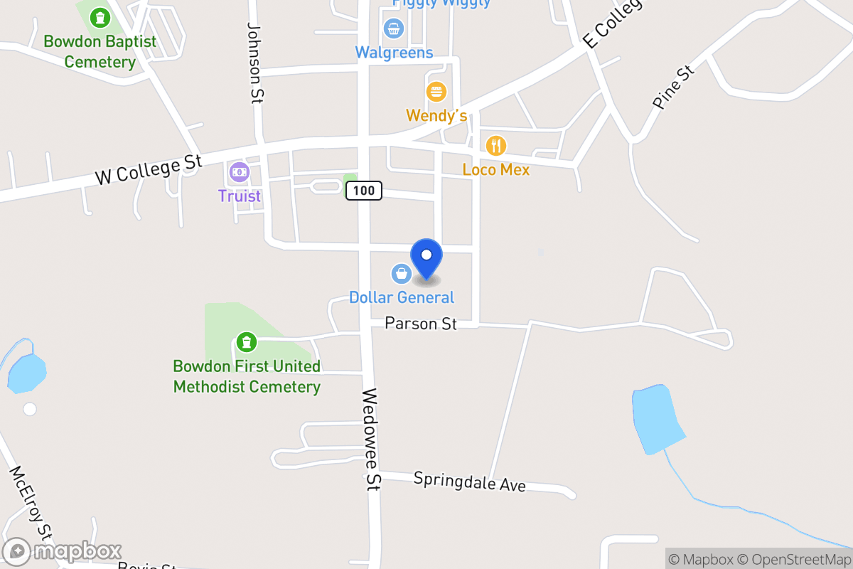 Map of 132 Burson St