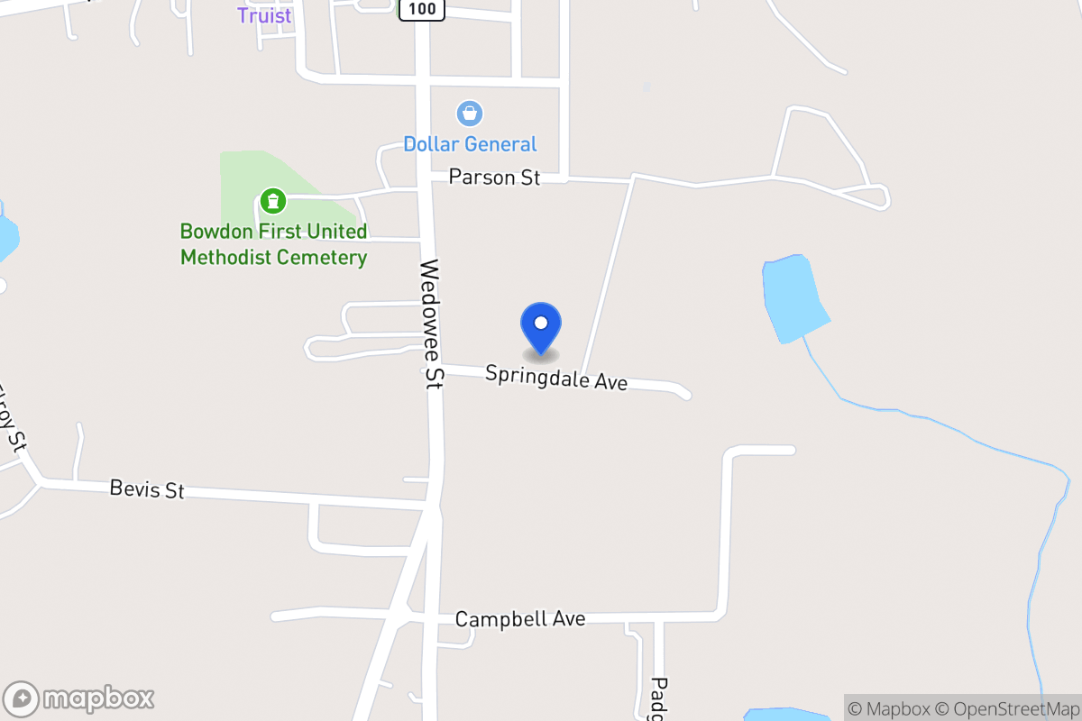 Map of 115 Springdale Ave