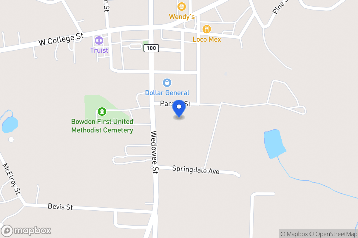 Map of 110 Parson St