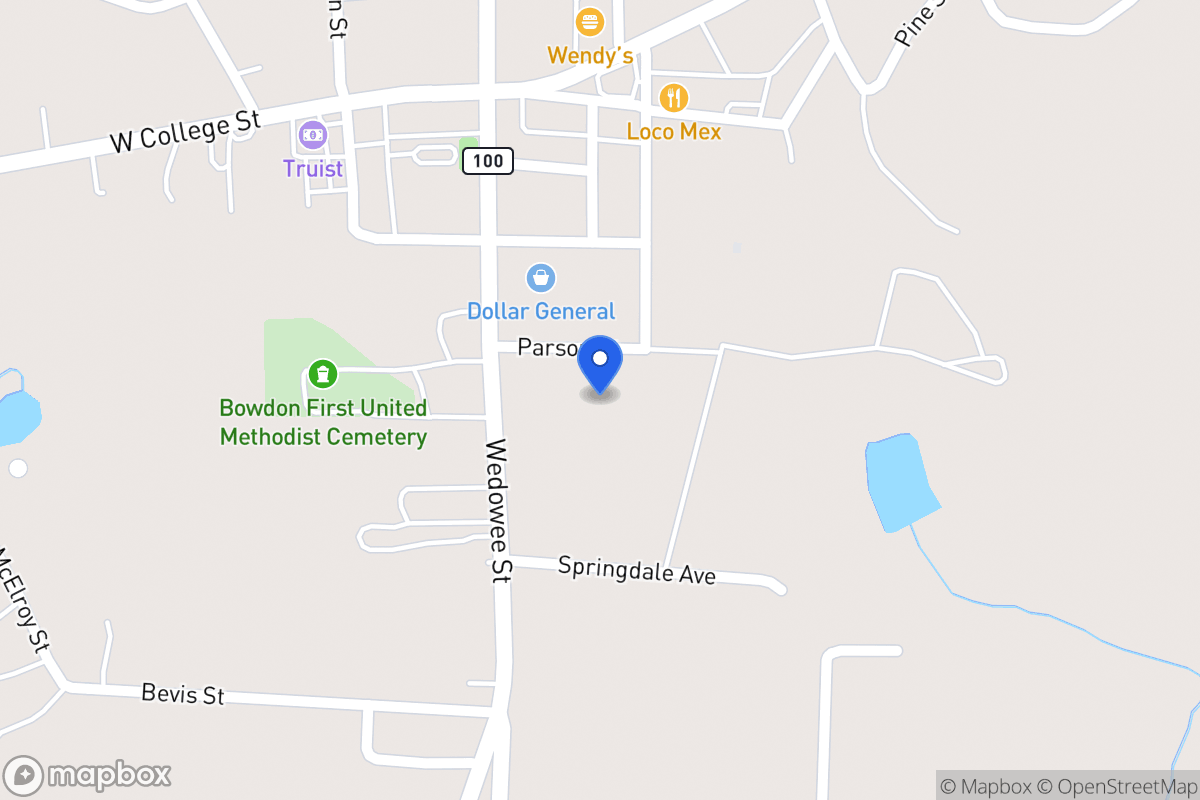 Map of 112 Parson St