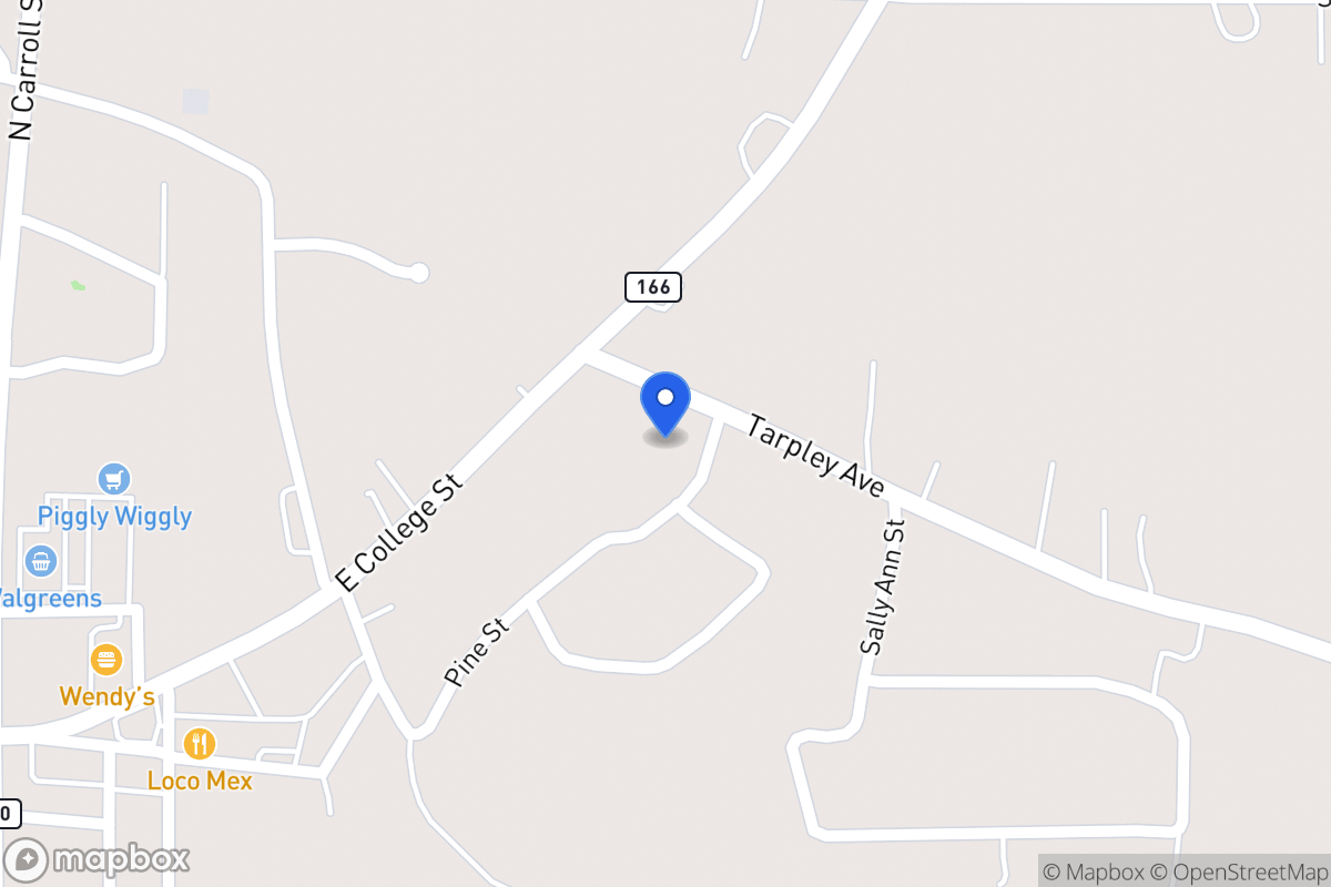 Map of 182 Tarpley St