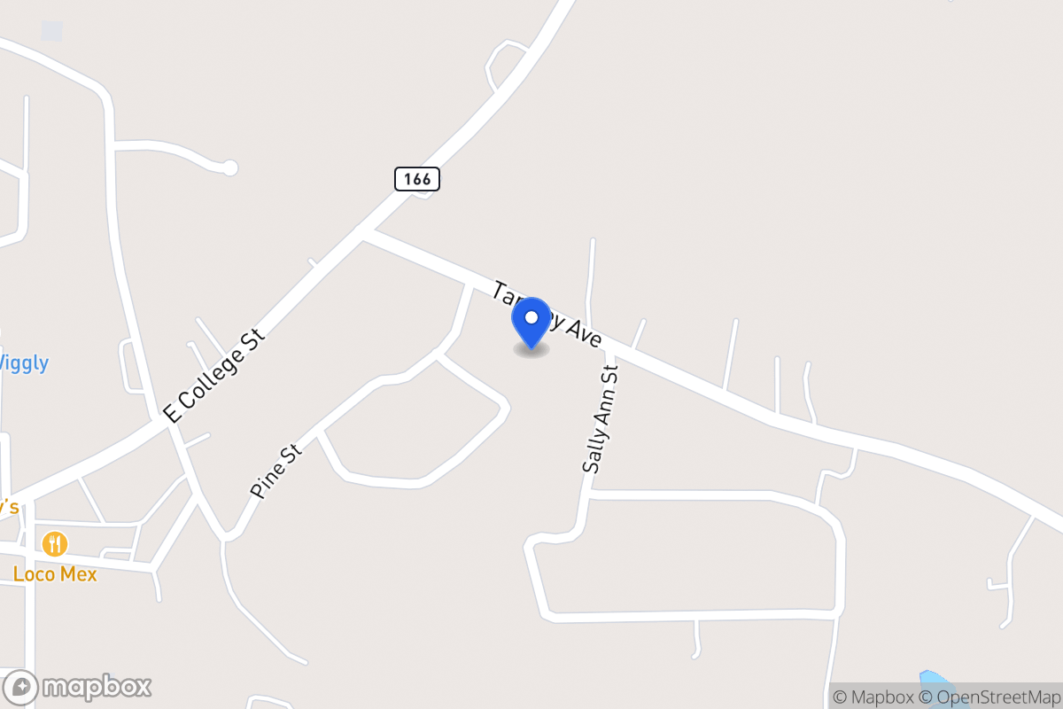 Map of 212 Tarpley St