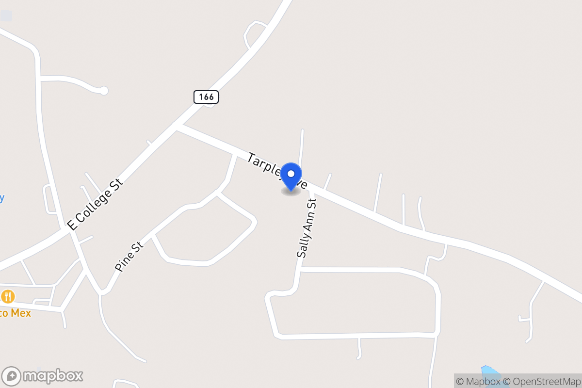 Map of 218 Tarpley St