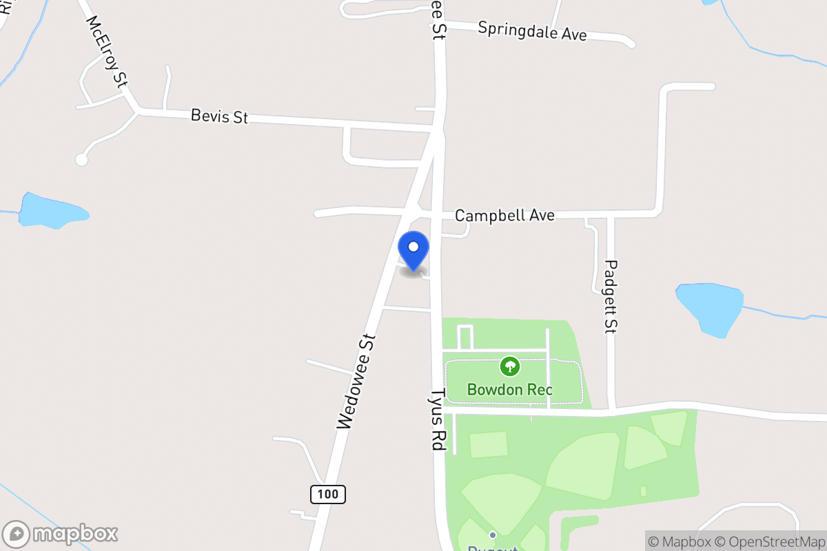 Map of 611 Wedowee St