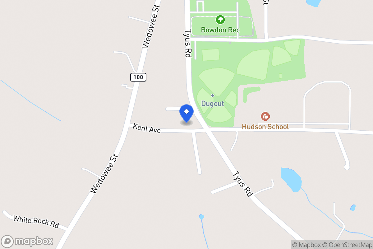Map of 121 Kent Ave