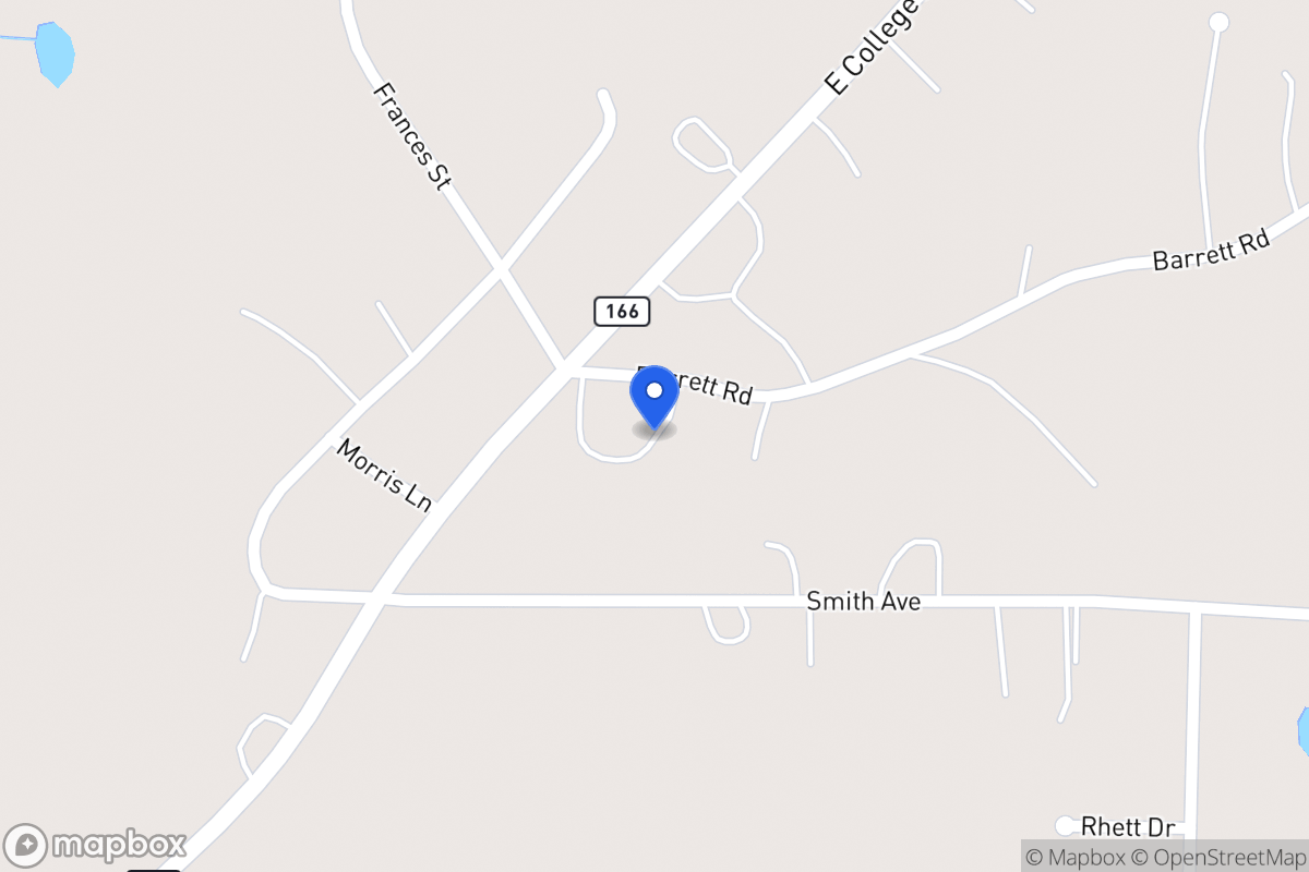 Map of 116 Barrett Rd
