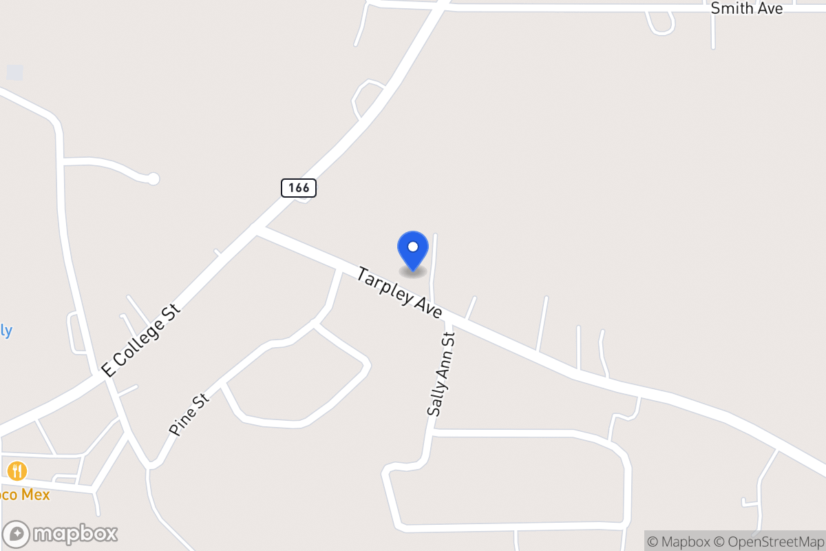 Map of 213 Tarpley St