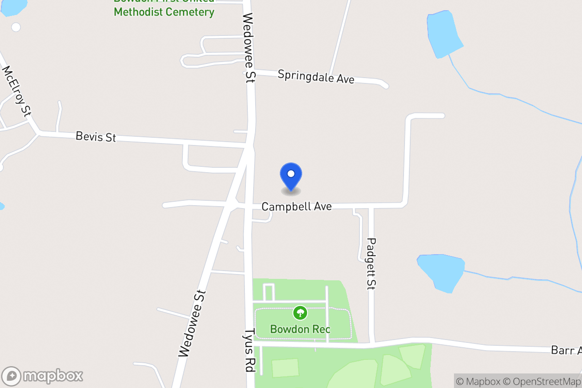 Map of 111 Campbell Ave