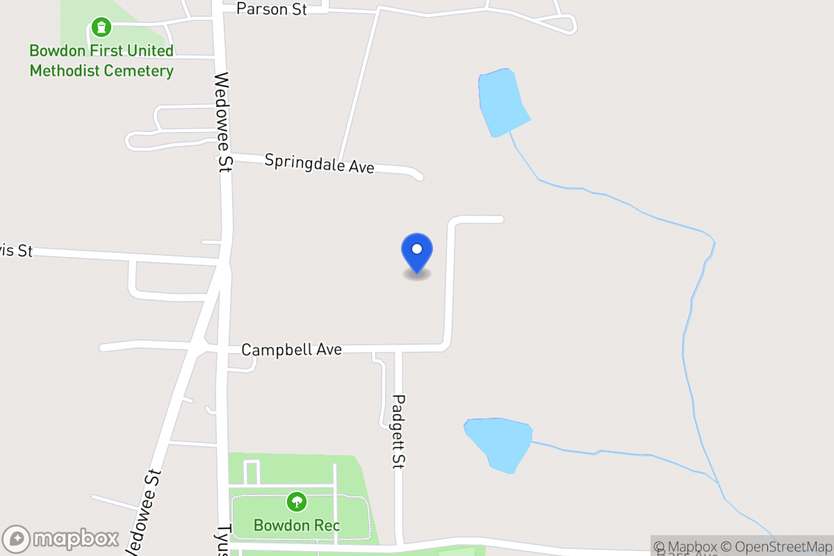 Map of 513 Campbell Ave
