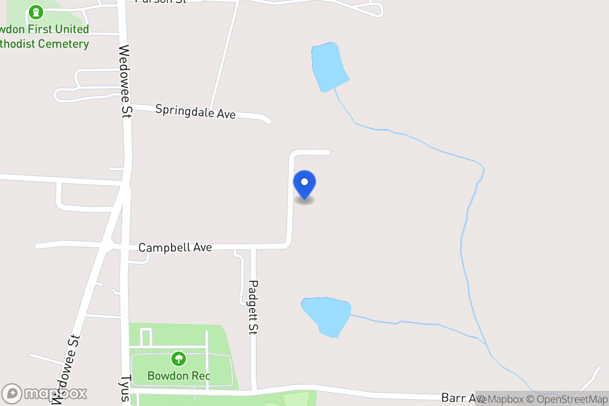 Map of 512 Campbell Ave