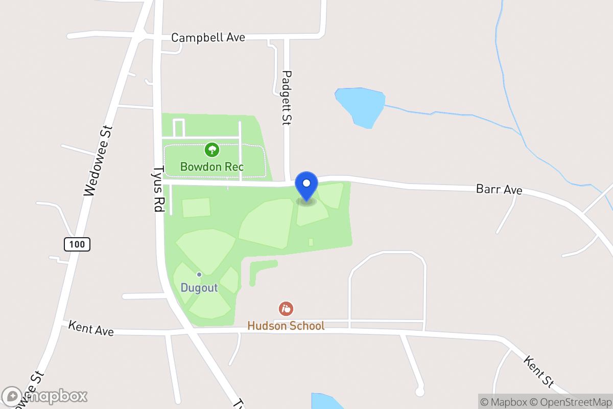 Map of 136 Barr Industrial Ave