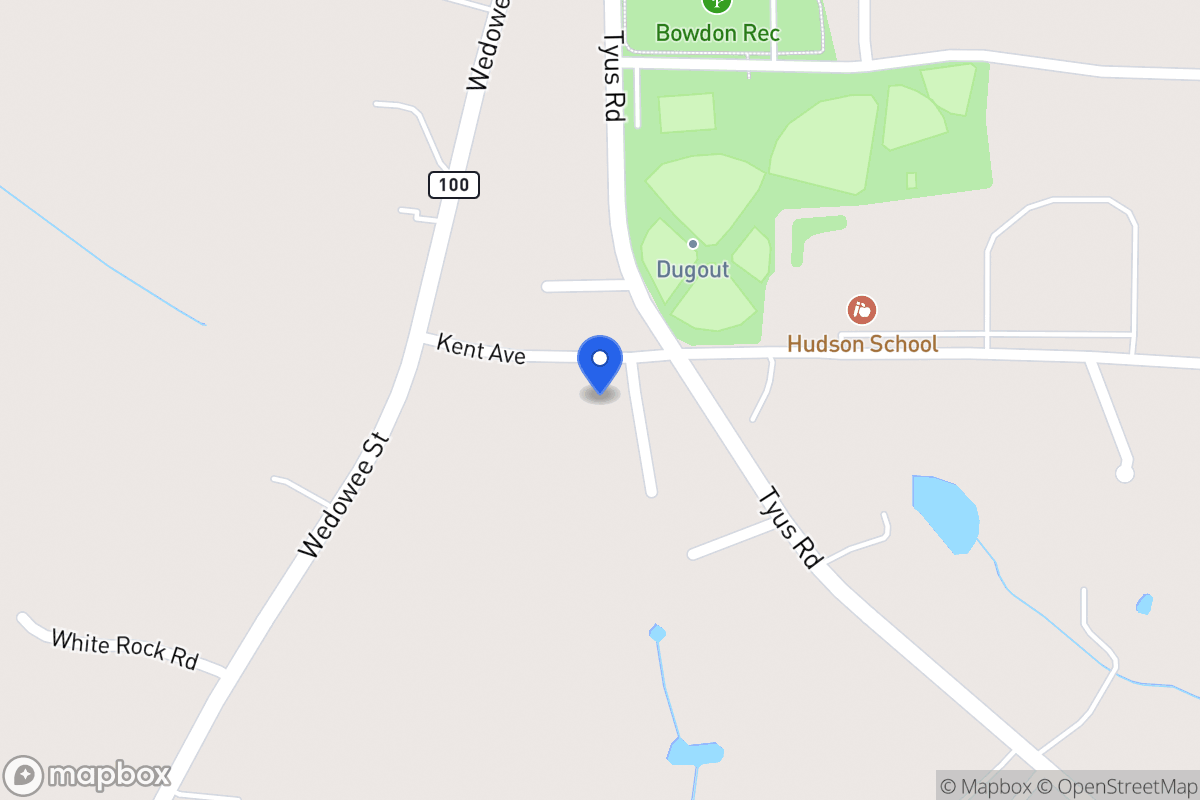 Map of 124 Kent Ave