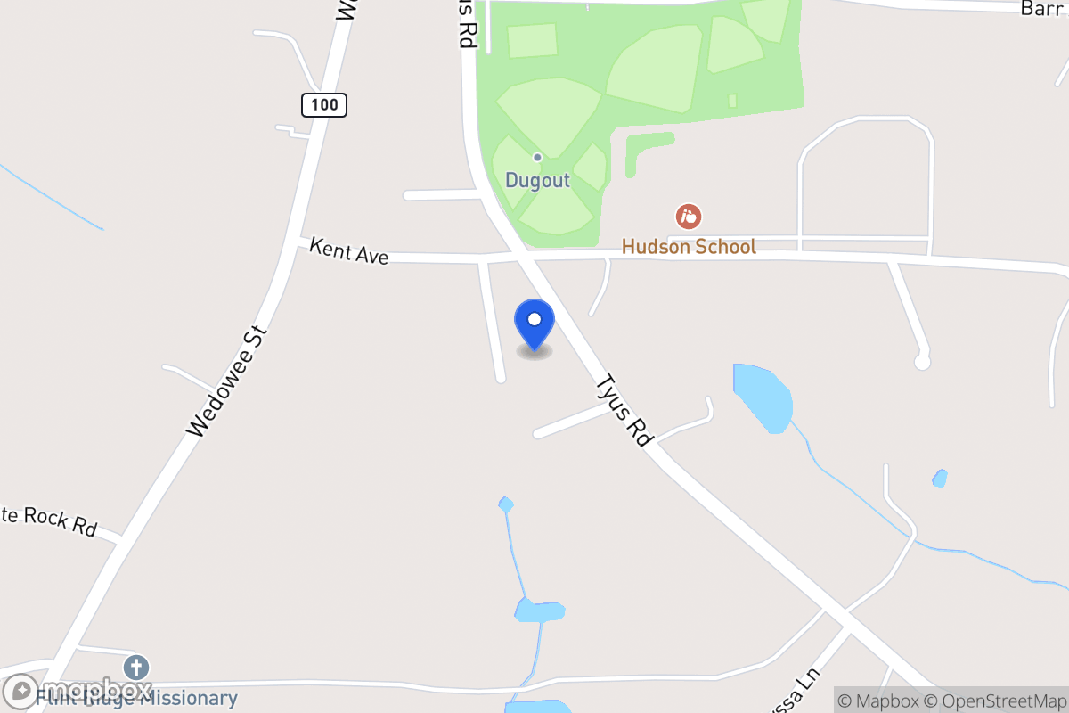 Map of 712 Tyus Rd