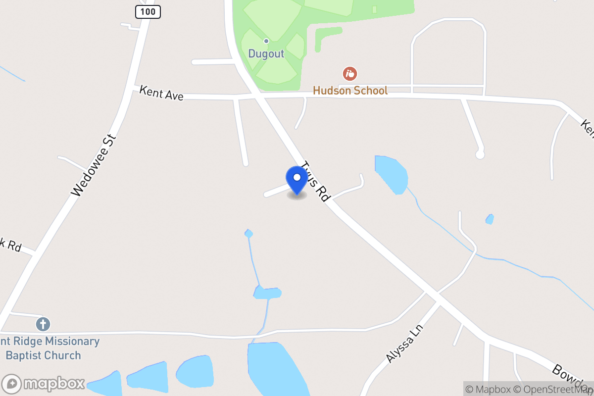 Map of 105 Lawson St