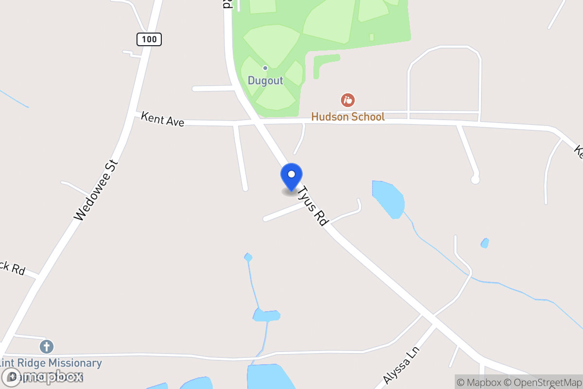 Map of 718 Tyus Rd