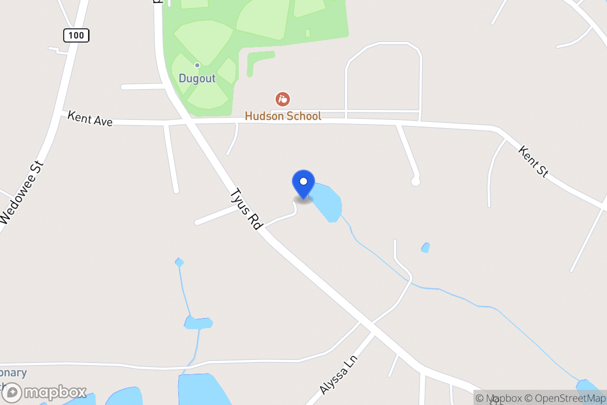 Map of 737 Tyus Rd