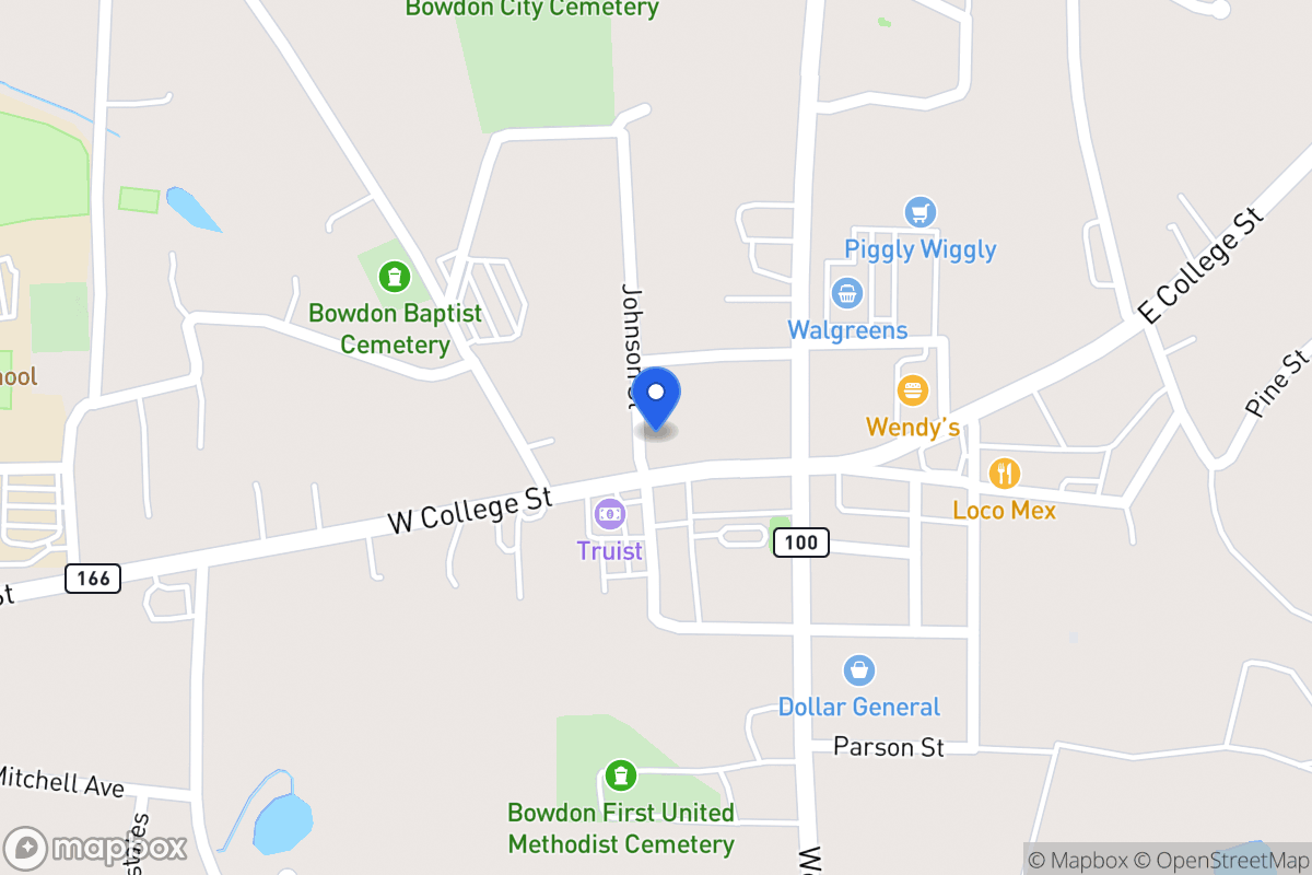 Map of 136 W College St