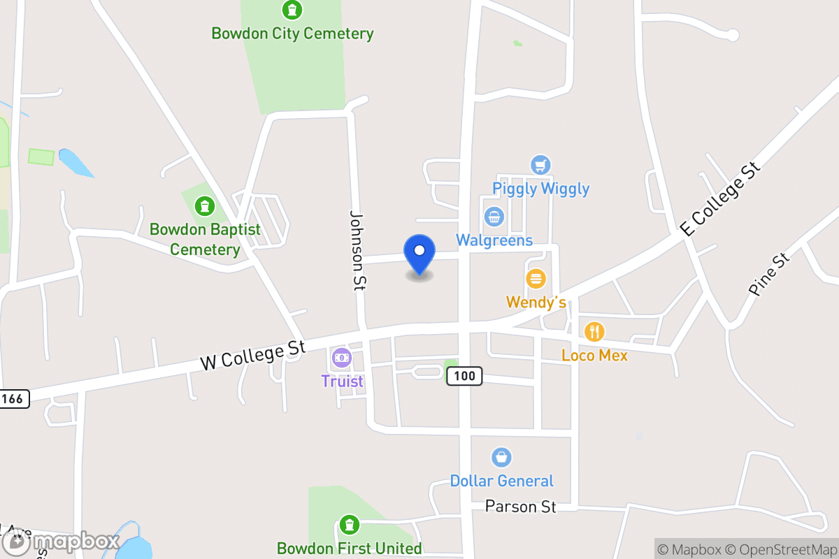 Map of Saxon St