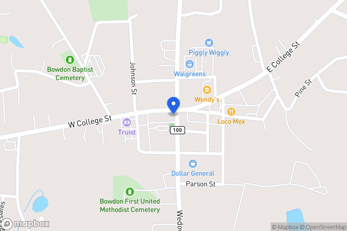 Map of 101 W College St