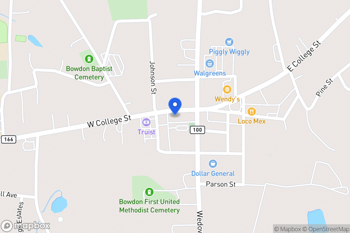 Map of 119 W College St