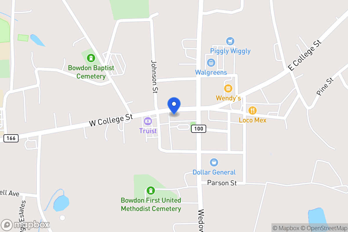 Map of 123 W College St