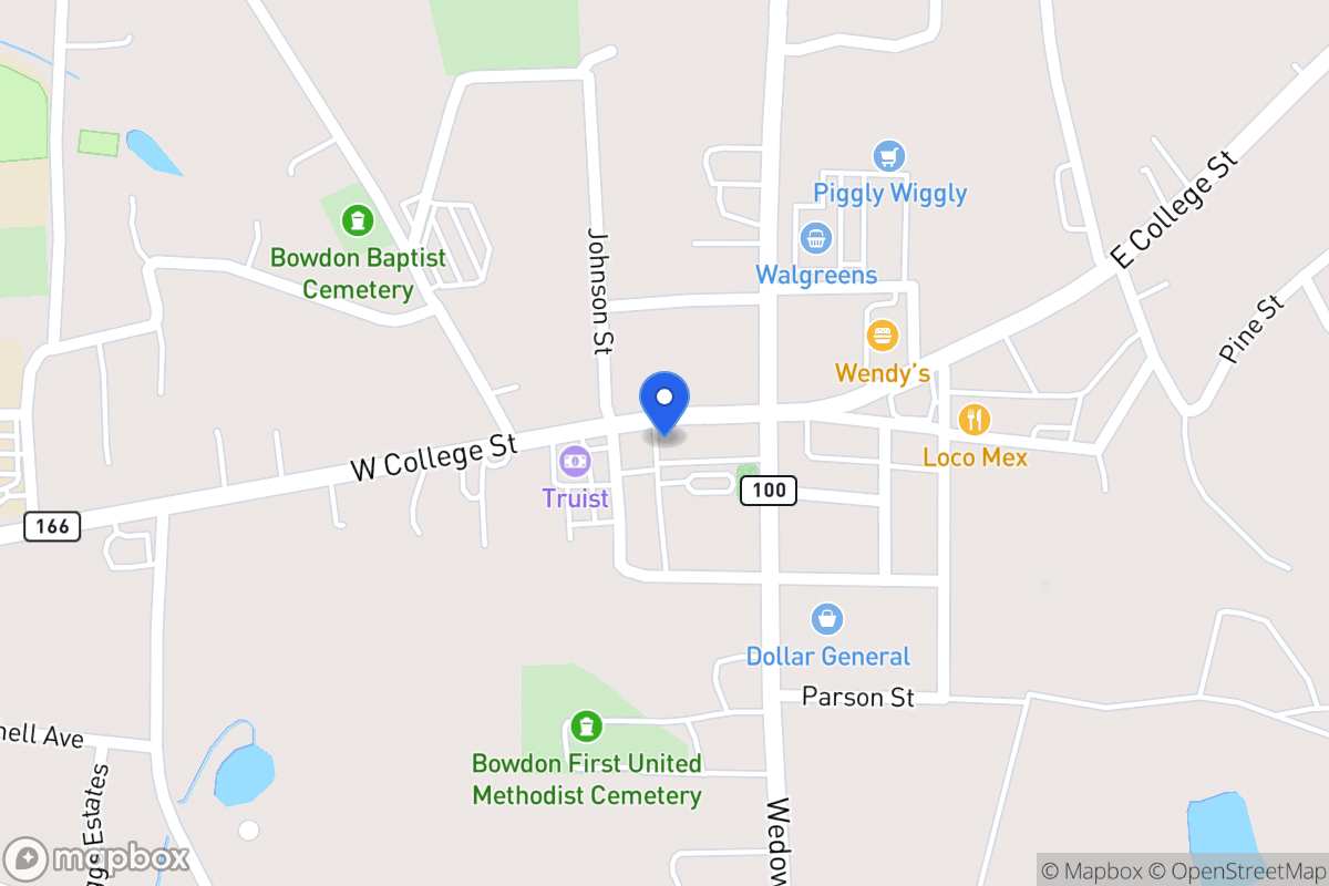Map of 125 W College St