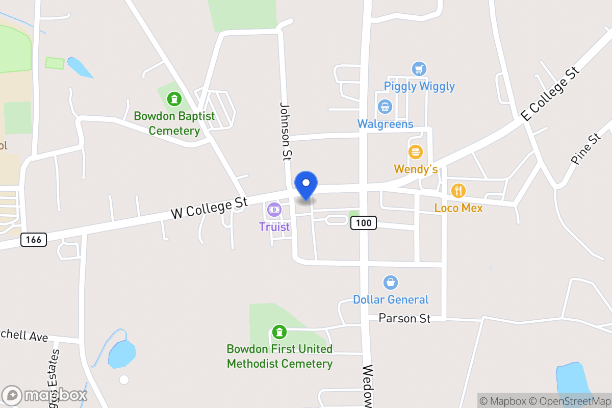Map of 131 W College St