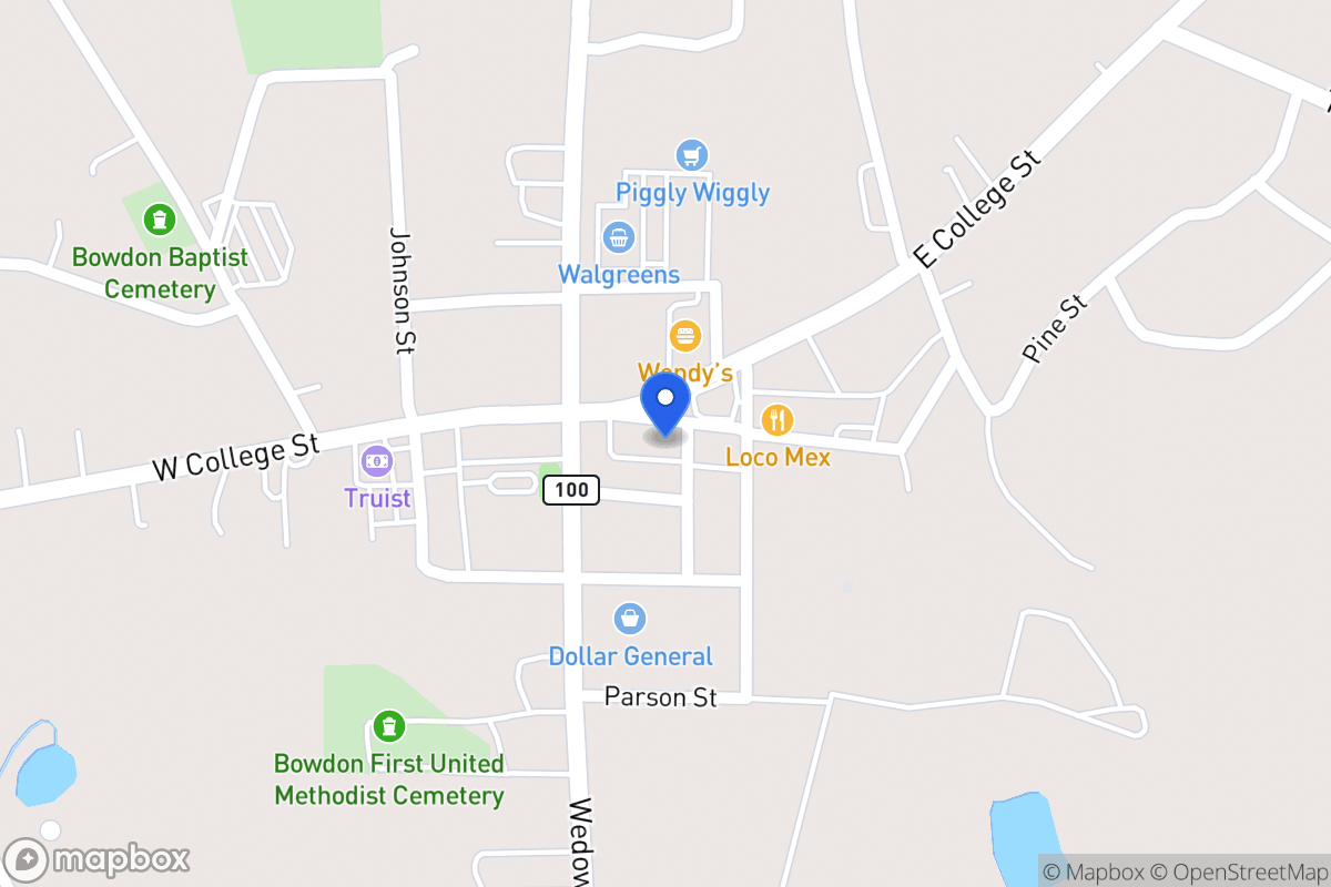 Map of 118 City Hall Ave