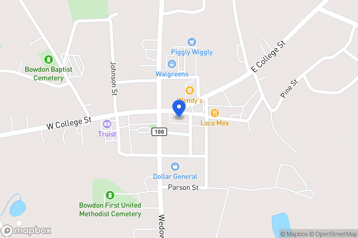 Map of 116 City Hall Ave