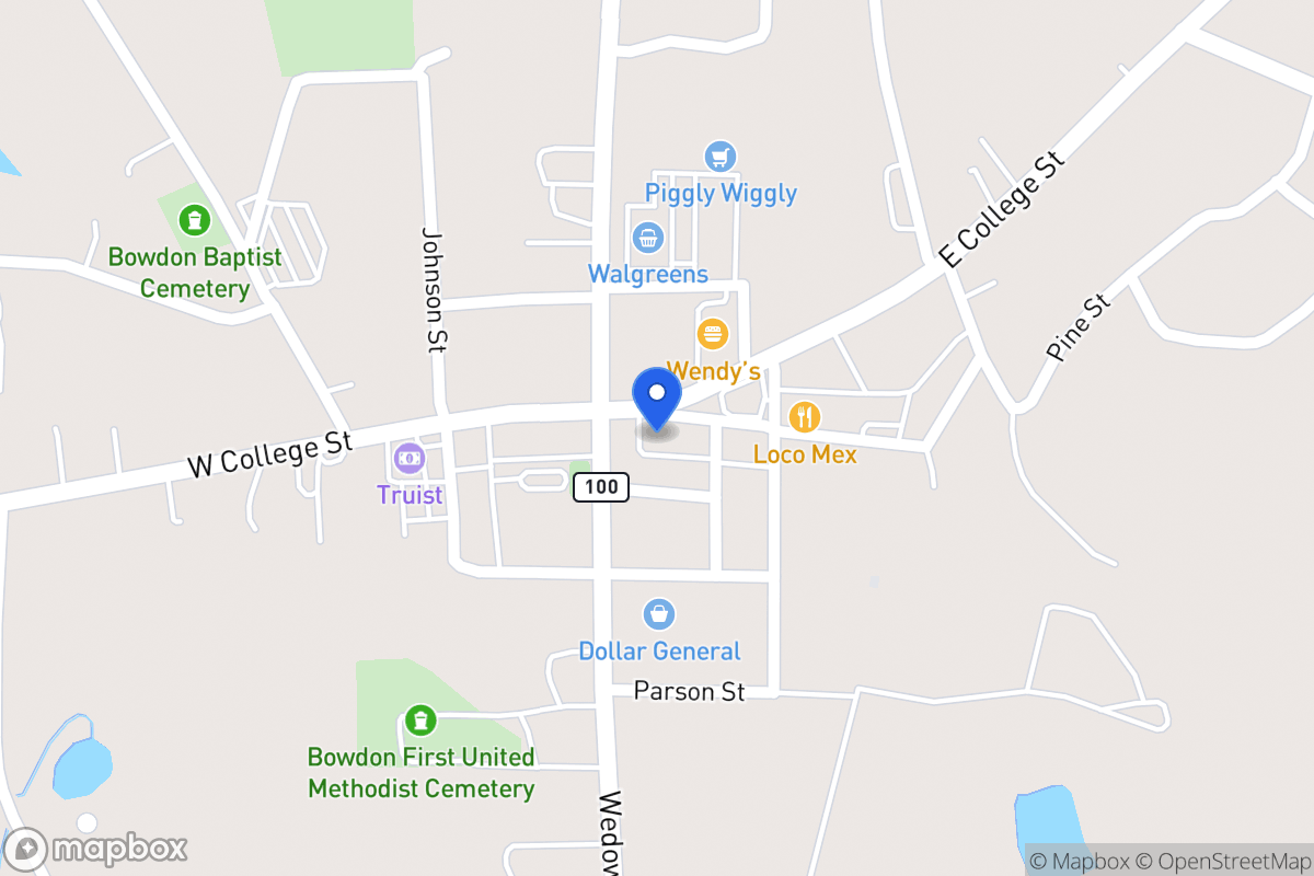 Map of 110 City Hall Ave