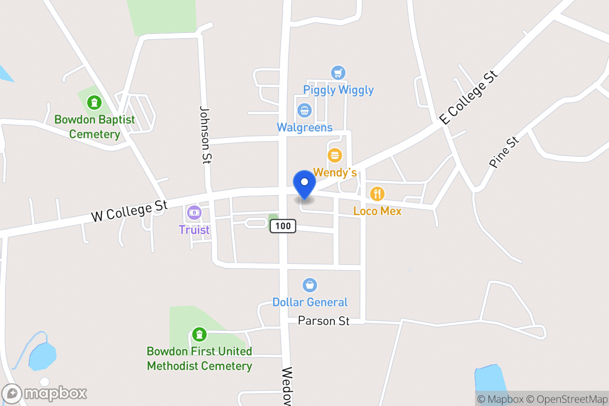 Map of 108 City Hall Ave
